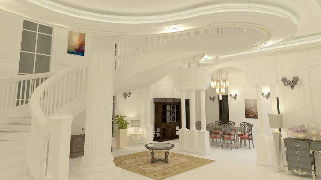 luxury-dining-hall-design-stair-design